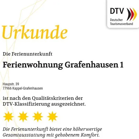 Lägenhet Fewo Grafenhausen 1 Kappel-Grafenhausen
